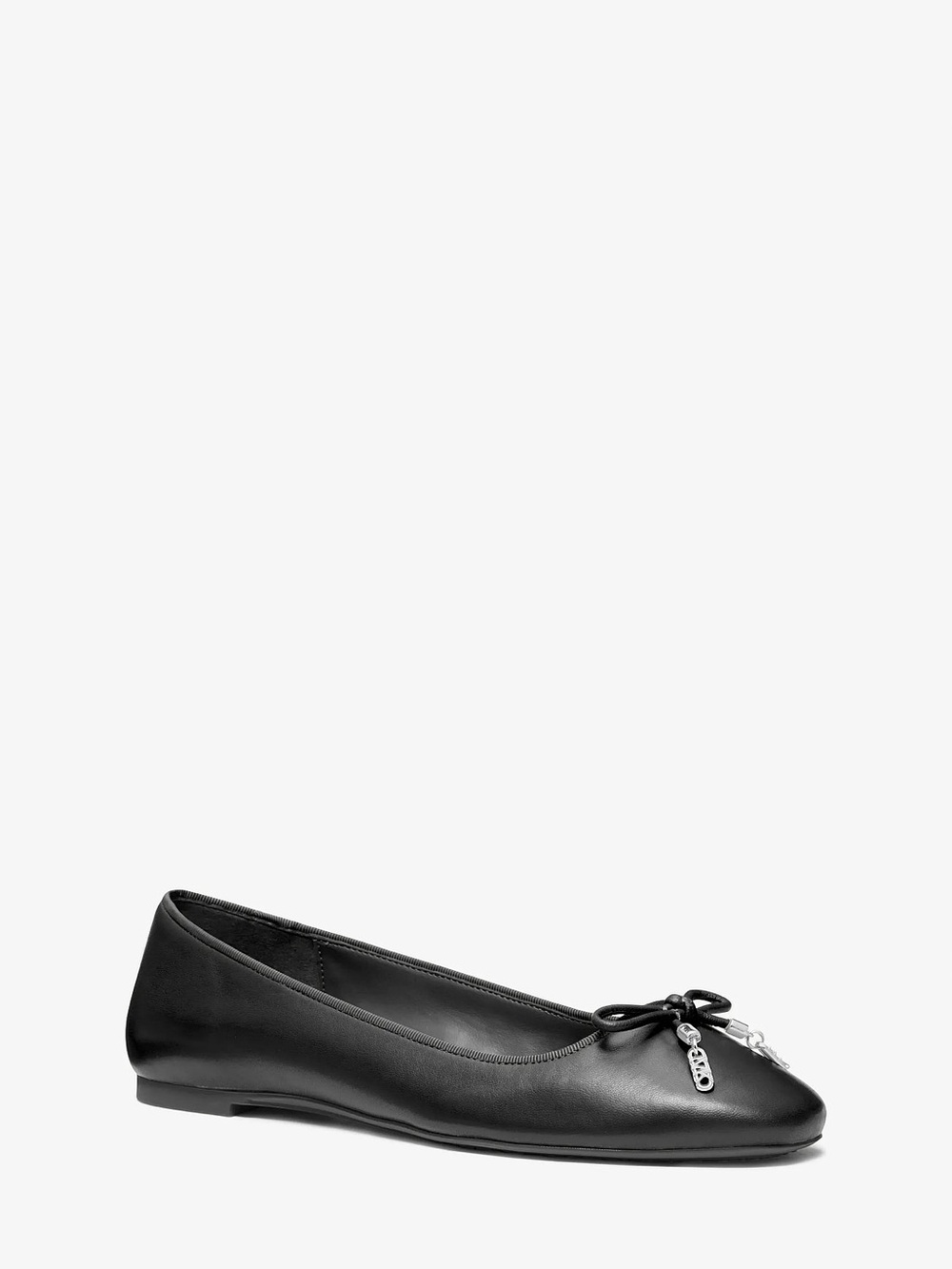Michael Kors Leather Ballet Flats with Bow New - Picture 2 of 4